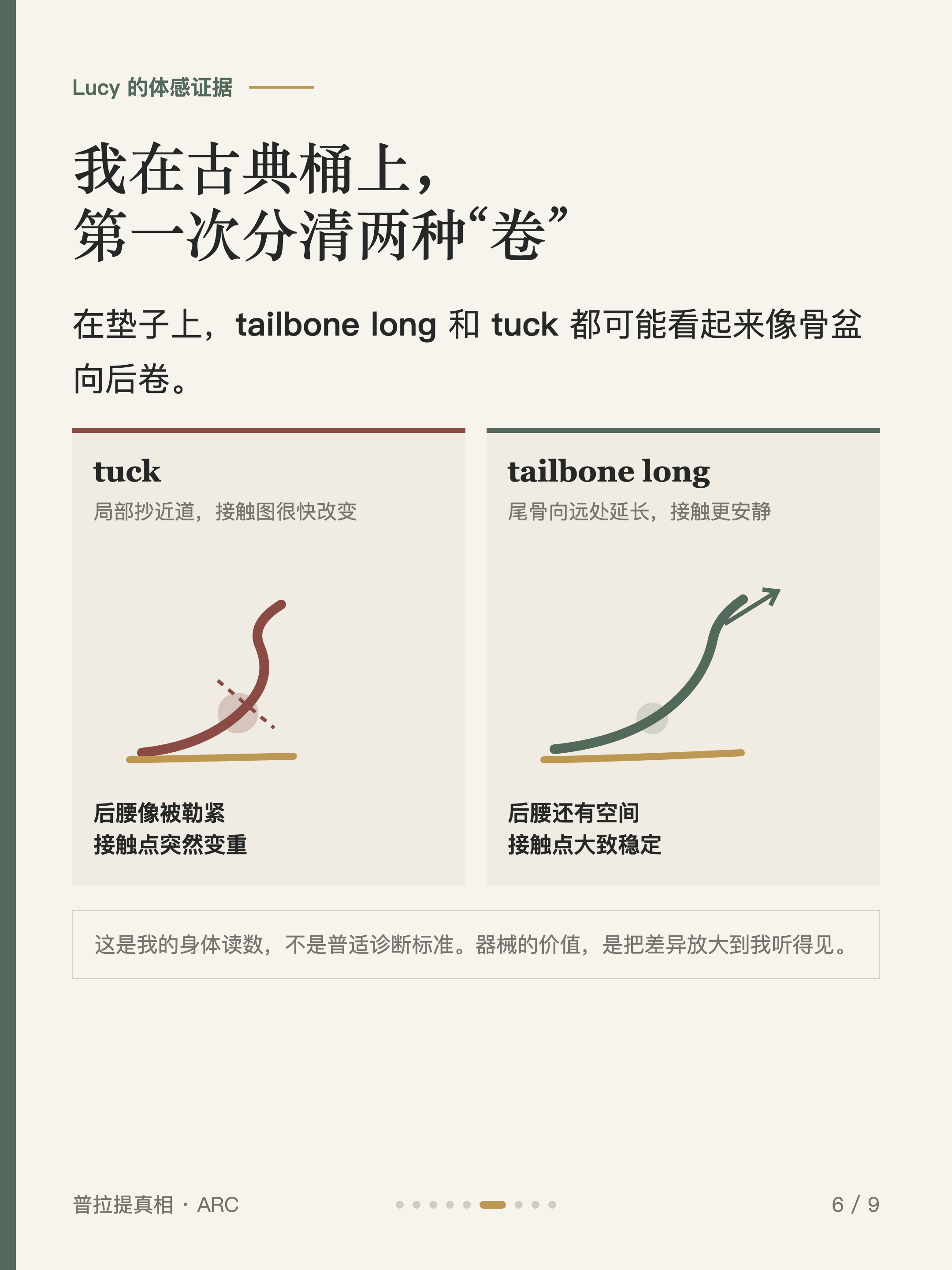 普拉提真相 #003 卡6·体感证据:我在古典桶上,第一次分清两种卷